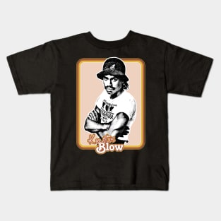 Kurtis Blow //// Retro Fan Design Kids T-Shirt